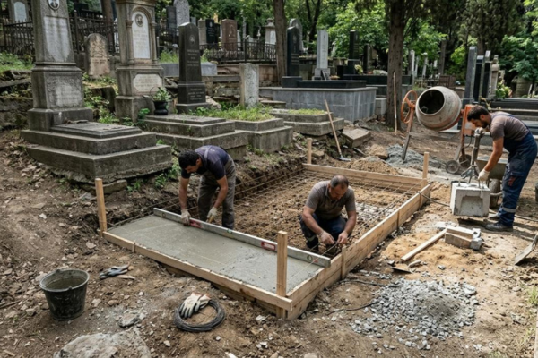 საფლავის მოწყობა