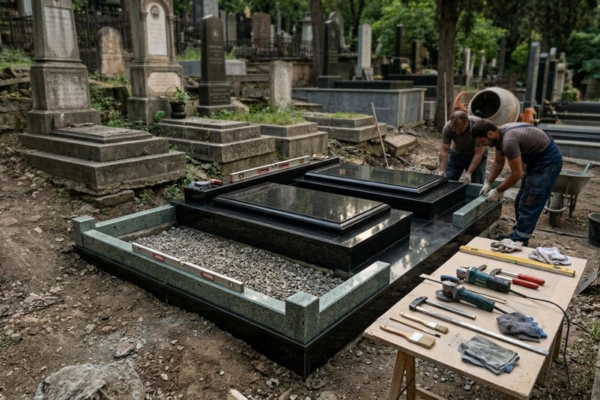 საფლავის მშენებლობა